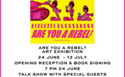 W'UP! ★6月24日～7月13日　ビオレッティ・アレッサンドロ 個展 “ARE YOU A REBEL?”　BOOKMARC
