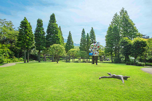 箱根彫刻の森の風景写真