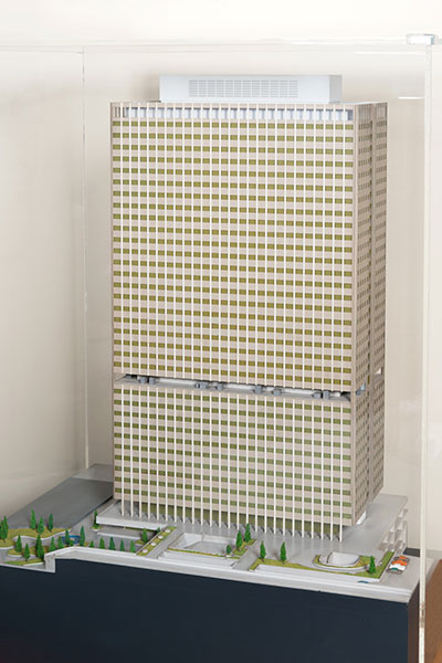 霞が関ビル建築模型