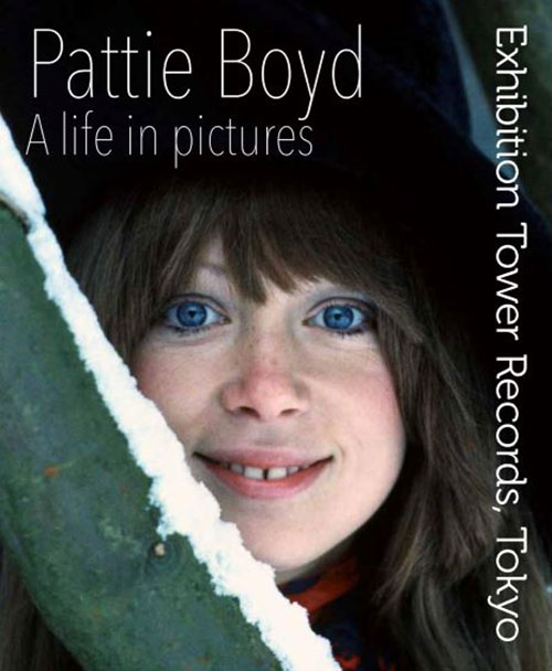 W'UP★5月31日〜6月14日 『Pattie Boyd: My Life in Pictures』 ～パティ・ボイド写真展～　タワーレコード渋谷店