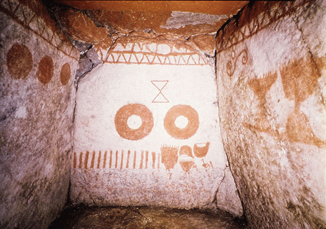 虎塚古墳の石室