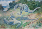 恐竜を描いた想像図