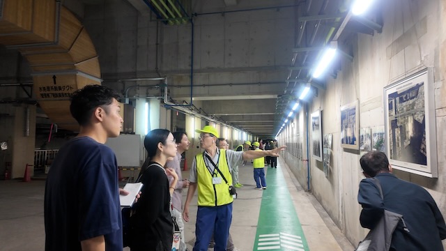 水道リサーチ風景