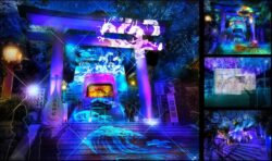 江の島灯籠2025光の絵巻KV