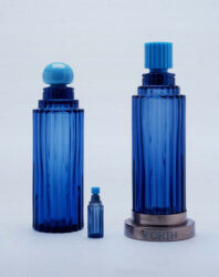 ルネ・ラリック《香水瓶「ジュ・ルヴィアン」》（ウォルト社）1929年12月2日原型制作、ポーラ美術館