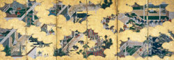《源氏物語図屏風》（右隻）江戸・17世紀