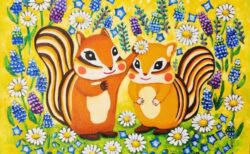 「マーガレットを君に」　油彩4号