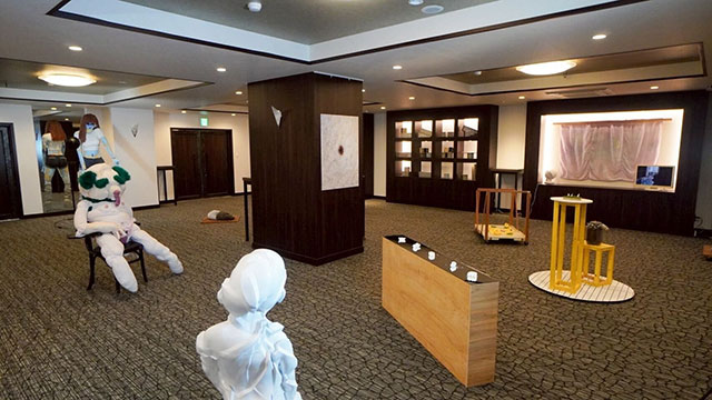 箱根湯本ホテル2階展示室「湯在 - Yuzai -」展