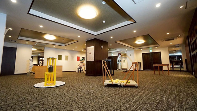 箱根湯本ホテル2階展示室「湯在 - Yuzai -」展