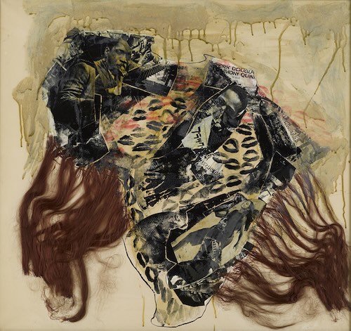 田部光子《プラカード》1961年、東京都現代美術館蔵