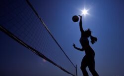 ビーチバレーの写真