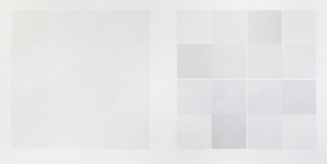 ソル・ルウィット《ウォール・ドローイング#1164 ドローイング・シリーズ I 2 (A & B)》構想 1969年