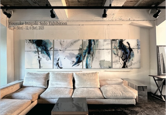 W'UP★11月24日～10月6日　日本画家・稲垣洋介　個展　art gallery closet（港区西麻布）