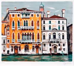 《グラン・カナル》リトグラフ・紙 1981年