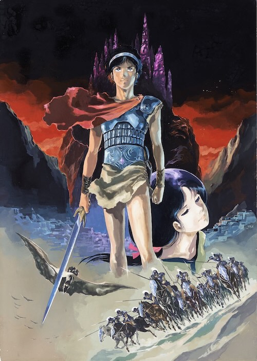 『ネオ・ヒロイック・ファンタジア アリオン』 宣伝ポスター用イラスト原画