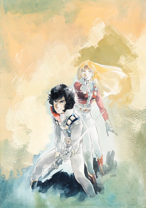 『クラッシャージョウ』 『ジ・アニメ』1983年2月号表紙イラスト原画