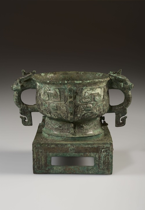 《饕餮文方座簋(とうてつもんほうざき)》 西周前期・前11-10世紀 泉屋博古館