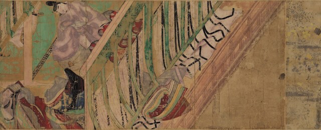 国宝 源氏物語絵巻 柏木(三)絵 徳川美術館蔵