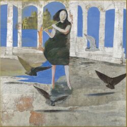 《ベニスの風（風に寄せて）》1986年　個人蔵