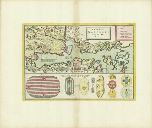「長崎図」 ケンペル ゼンリンミュージアム所蔵