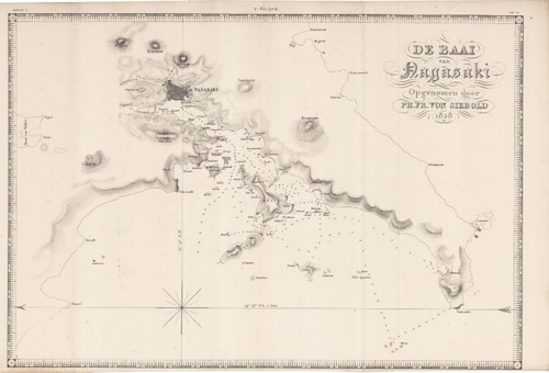 「長崎湾図」 シーボルト ゼンリンミュージアム 所蔵