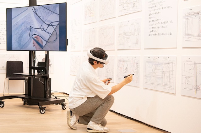 3Dドローイングの様子