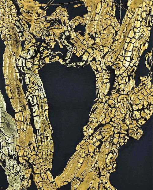 「窓杉」162 x 130 cm