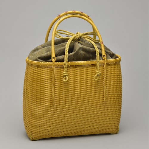 【内閣総理大臣賞】別府竹細工『一楽編みバッグ』(作:大谷良三)