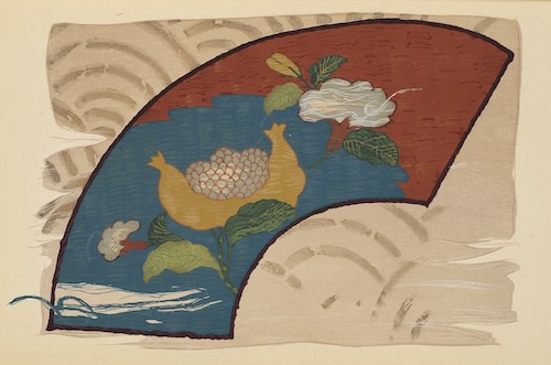 展示作品の模写を基にした細密な版画で布や糸の質感を再現