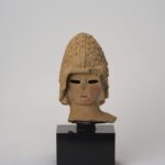 《埴輪 兜をかぶる男子頭部》古墳時代・6世紀