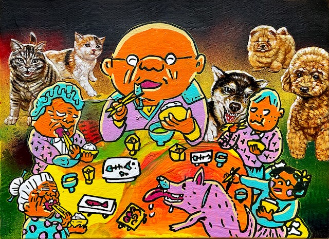 W'UP★1月24日~2月22日 根本敬&濱口健 二人展「カラトリヲ2~HAPPY FAMILY~」 WISH LESS gallery(北区⽥端)