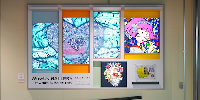 展示の様子