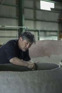 製作中のアーチスト