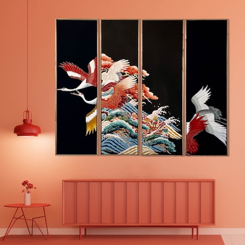 W'UP★3月20日～4月19日　着物アップサイクルアート展　sequence MIYASHITA PARK（渋谷区神宮前）