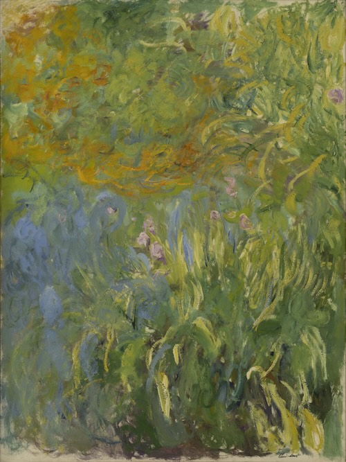 クロード・モネ《アイリス》 1914-17年