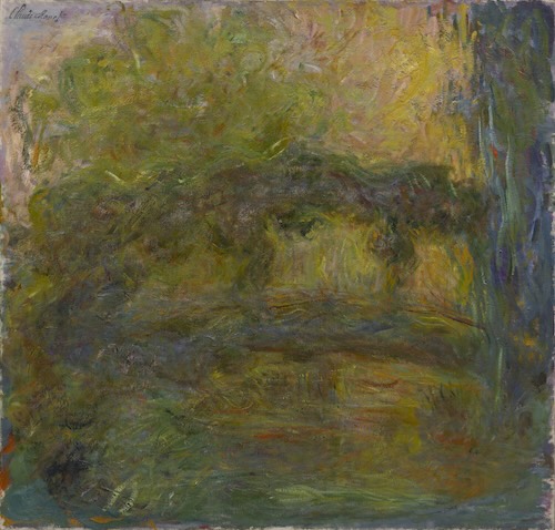 クロード・モネ《日本風太鼓橋》 1918-24年