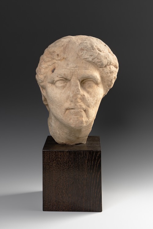 女性頭部 紀元前1世紀後半-紀元後1世紀頃 慶應義塾大学所蔵