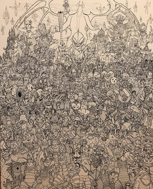 W'UP★2月3日～2月27日　怪獣百貨展　嬉々!!CREATIVE カフェ&ギャラリー（神奈川県平塚市）