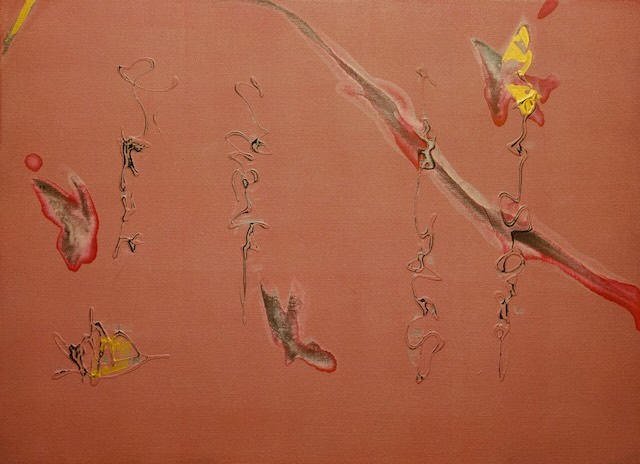 花影 カンバス・アクリル・油彩 2019年 530×730mm