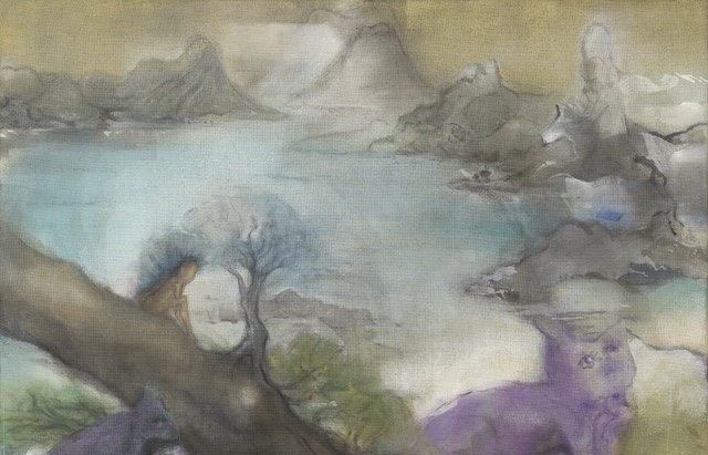 イケムラレイコ《始原I》2014-2017年、ポーラ美術館