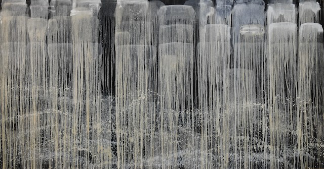 パット・ステア《ウォーターフォール・オブ・エインシェント・ゴースツ》1990年