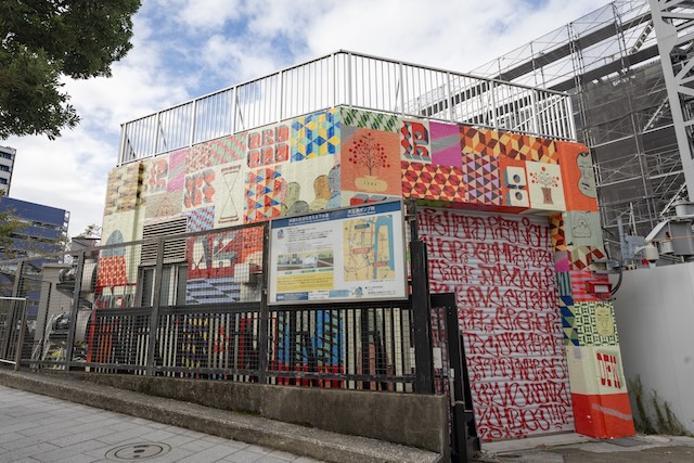 W'UP★10月〜　バリー・マッギー新作大型壁画公開　天王洲ポンプ所（品川区東品川）