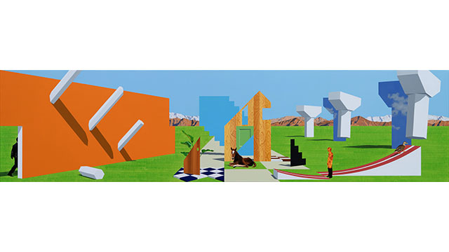 W'UP★1月10日～1月30日　チェ・ジミン個展「Between Misaligned Landscapes」　銀座 蔦屋書店 アートウォール（中央区銀座）