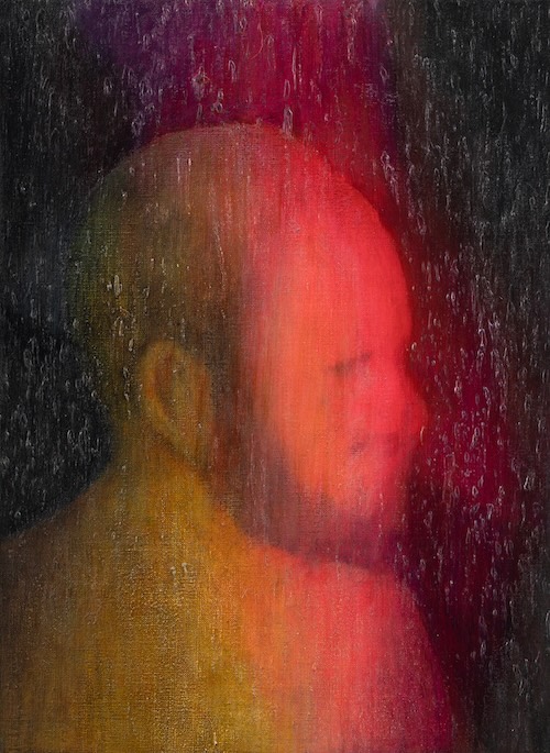 《portrait of stranger no.4》 2025/h455×w333mm/Oil on canvas