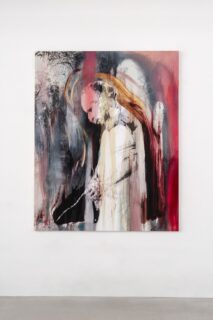 《untitled(figure no.13)》2025／h1620×w1505mm／Oil on canvas