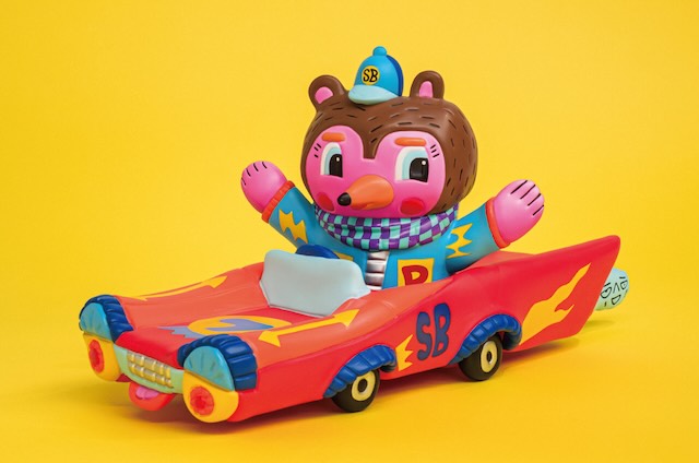 ソフビ作品「SUNDAY BEAR」 ワンオフ