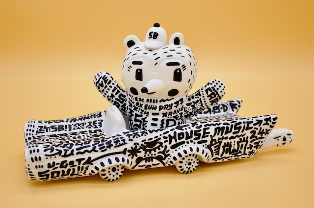 ソフビ作品「SUNDAY BEAR」 ワンオフ