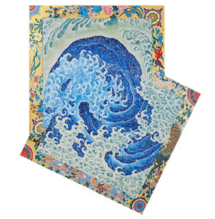 福⽥美蘭「怒涛図」