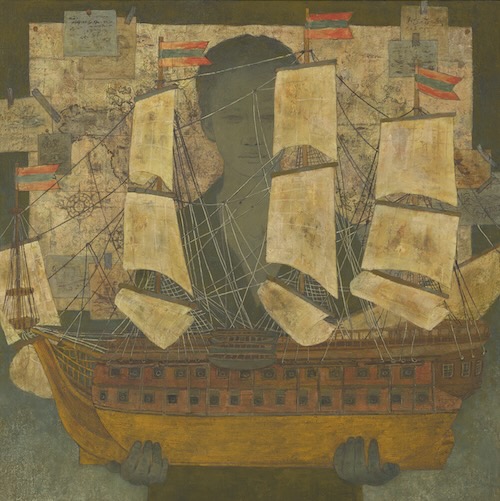 日本美術院春季展賞 《記憶の海》鈴木 恵麻