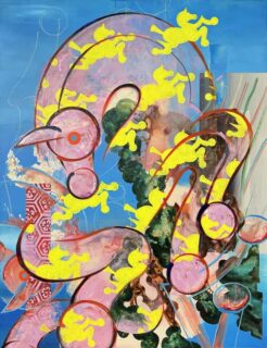 《Set,》1455×1120mm, Acrylic on Canvas, 2026